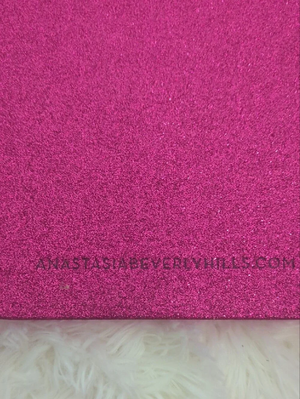 Anastasia Beverly Hills Hot Pink/Glitter *Lipstick Display Box Only*